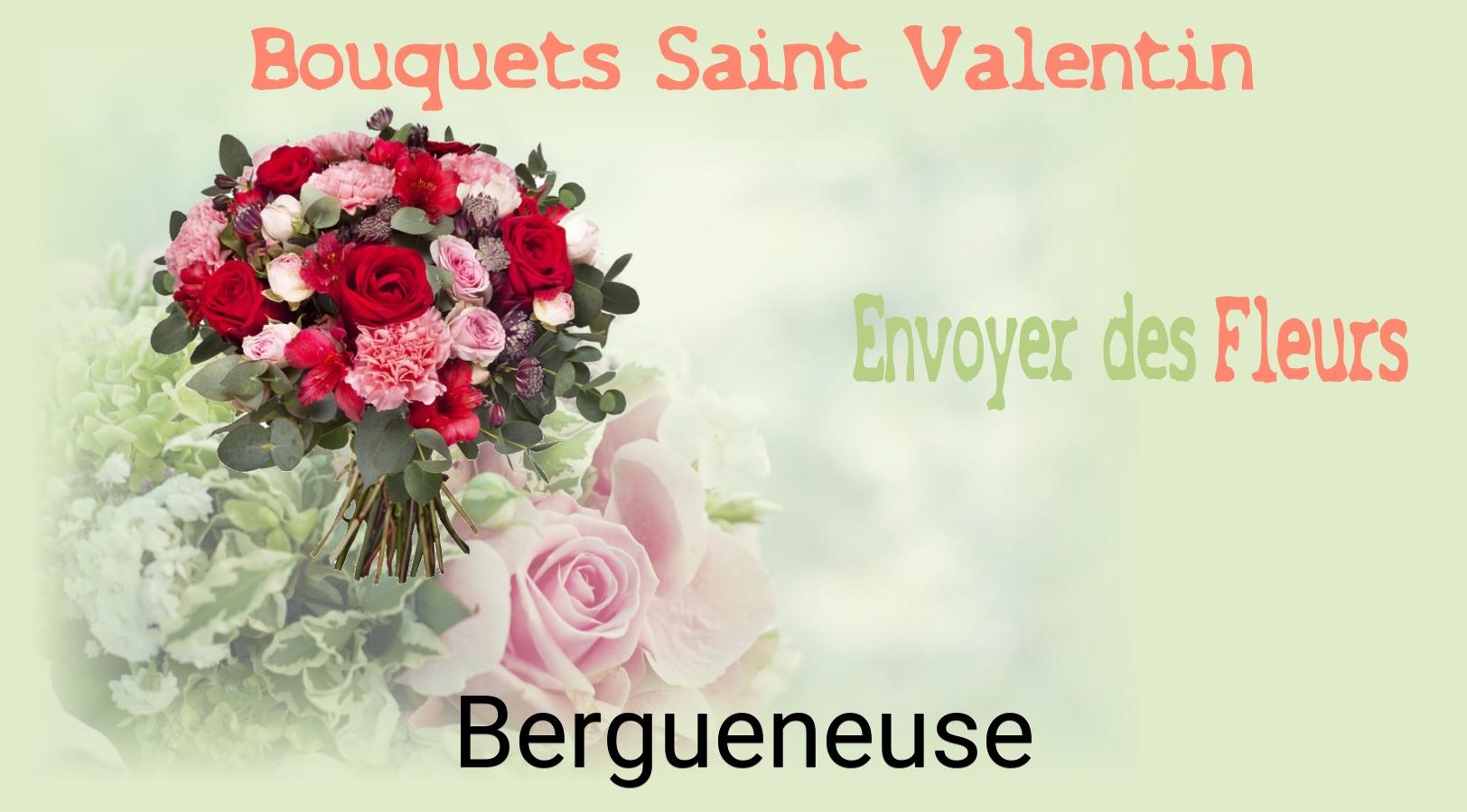 Roses de Saint-Valentin livrées à Bergueneuse